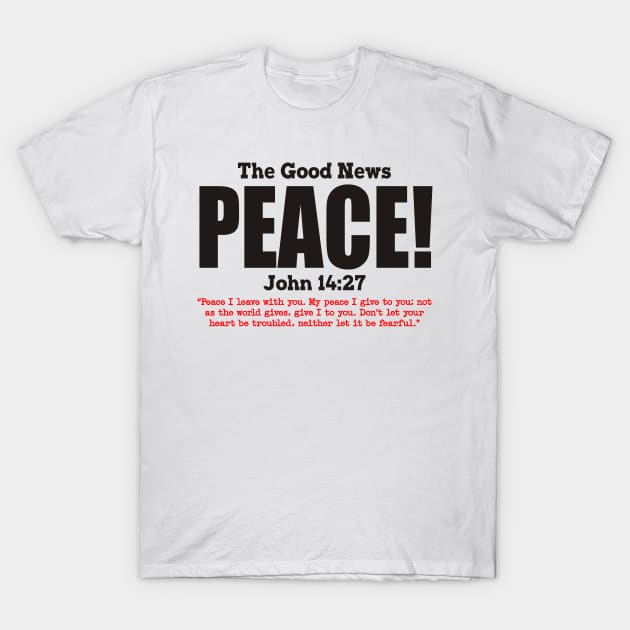 Peace! T-Shirt by Flabbart